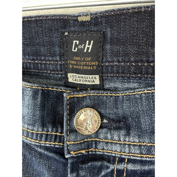 Citizens of Humanity Jeans Womens 30 Blue Dani Cropped Straight Leg Cuffed COH - Picture 6 of 14